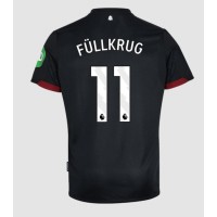 Dres West Ham United Niclas Fullkrug #11 Preč 2024-25 Krátky Rukáv